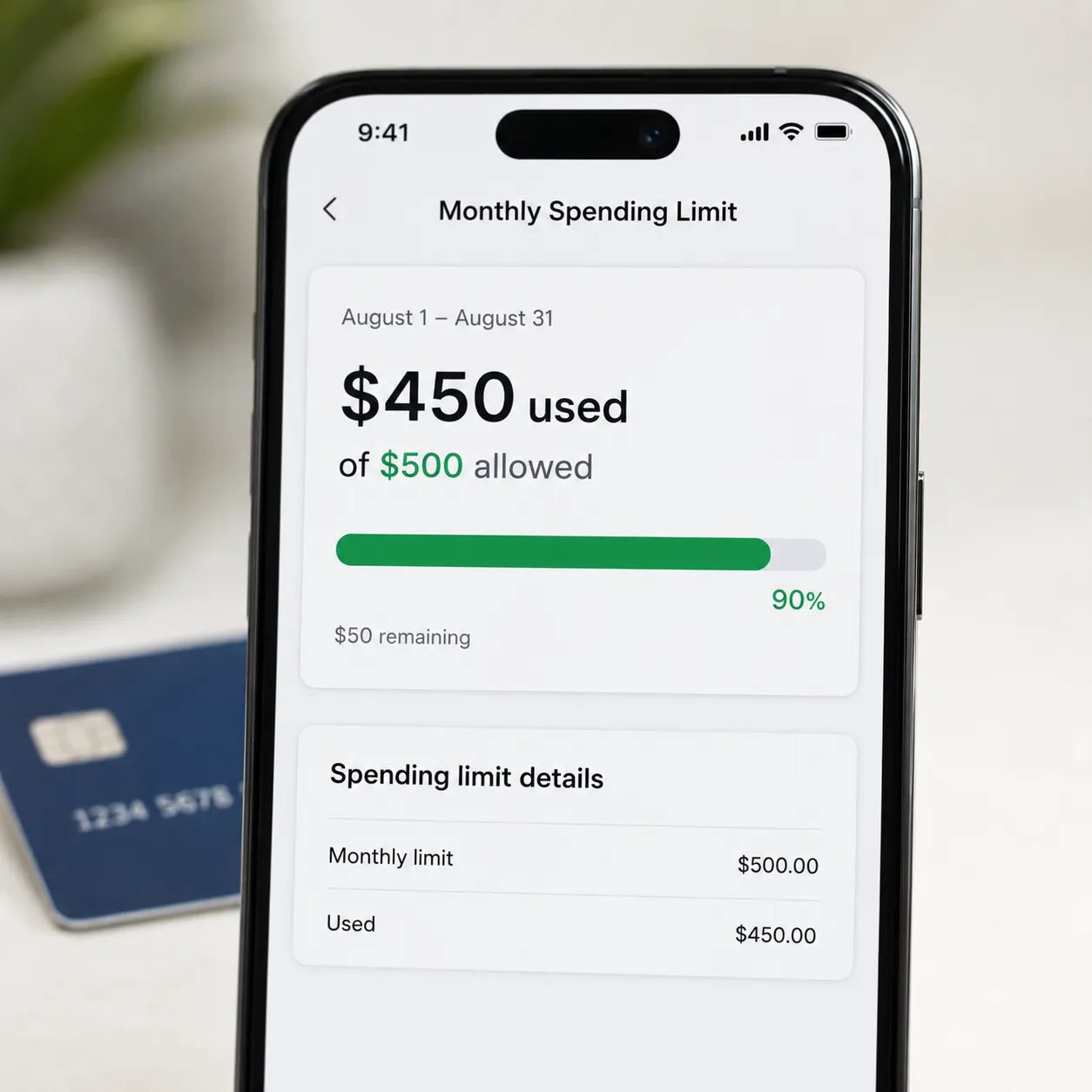 spending limit