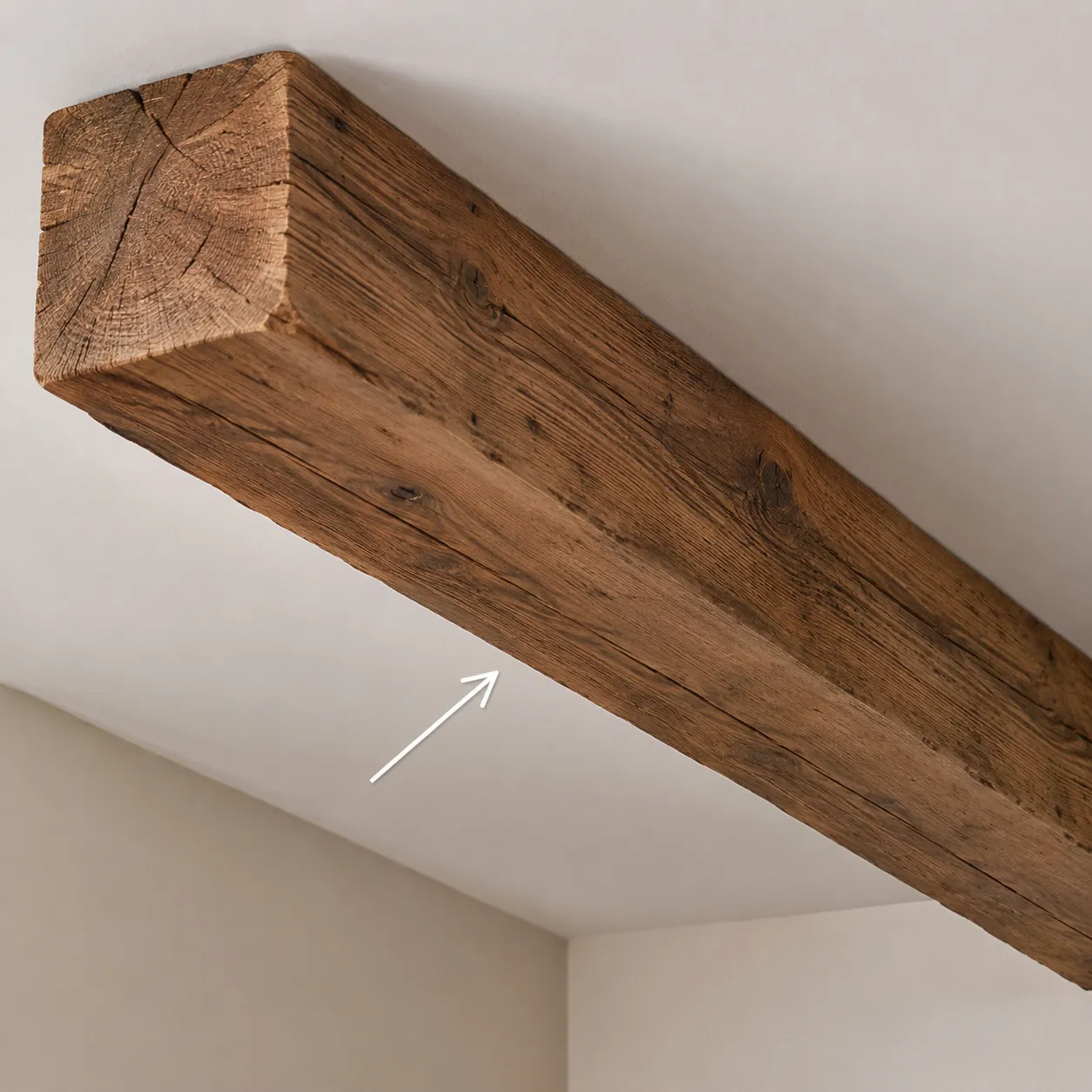 exposed beam