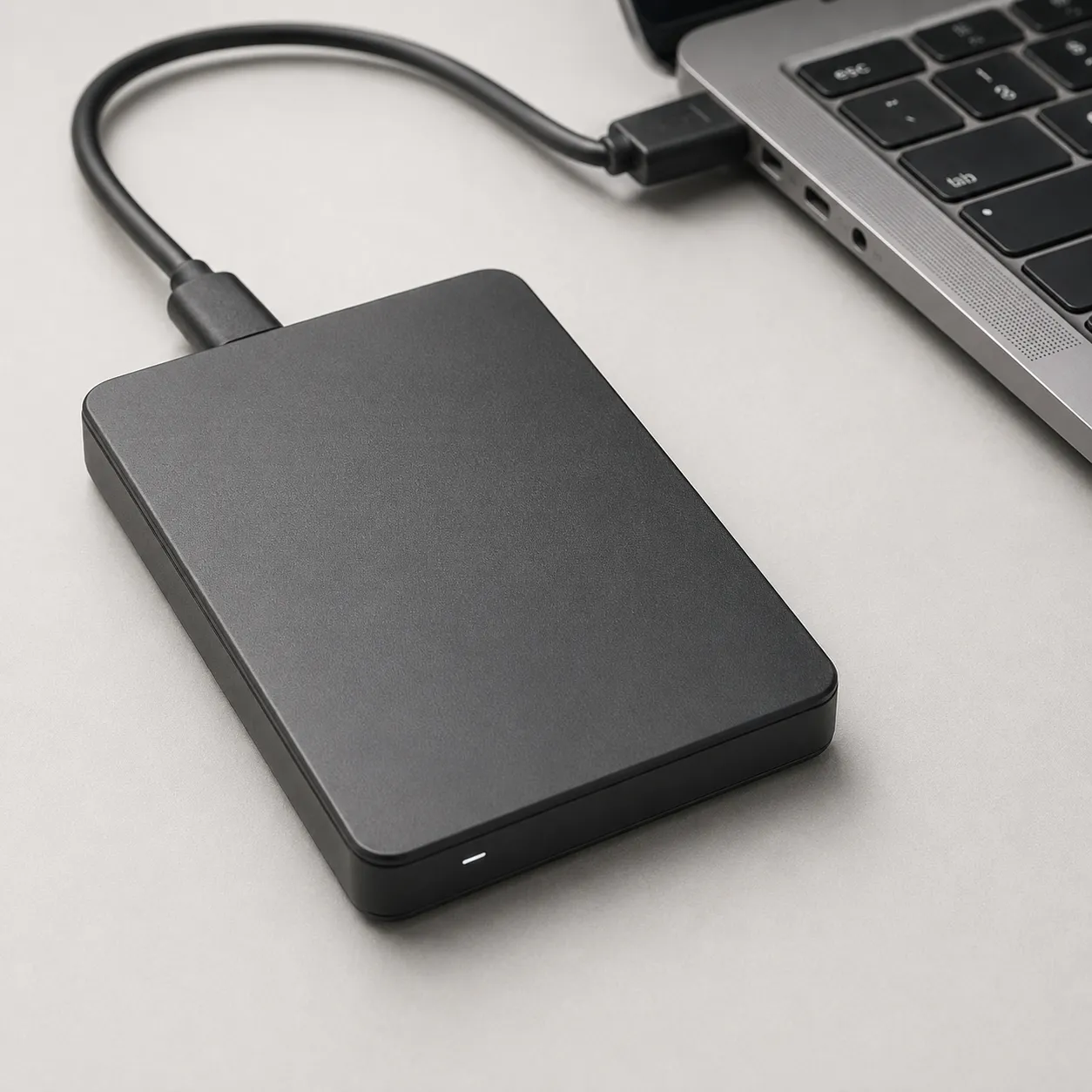 external hard drive