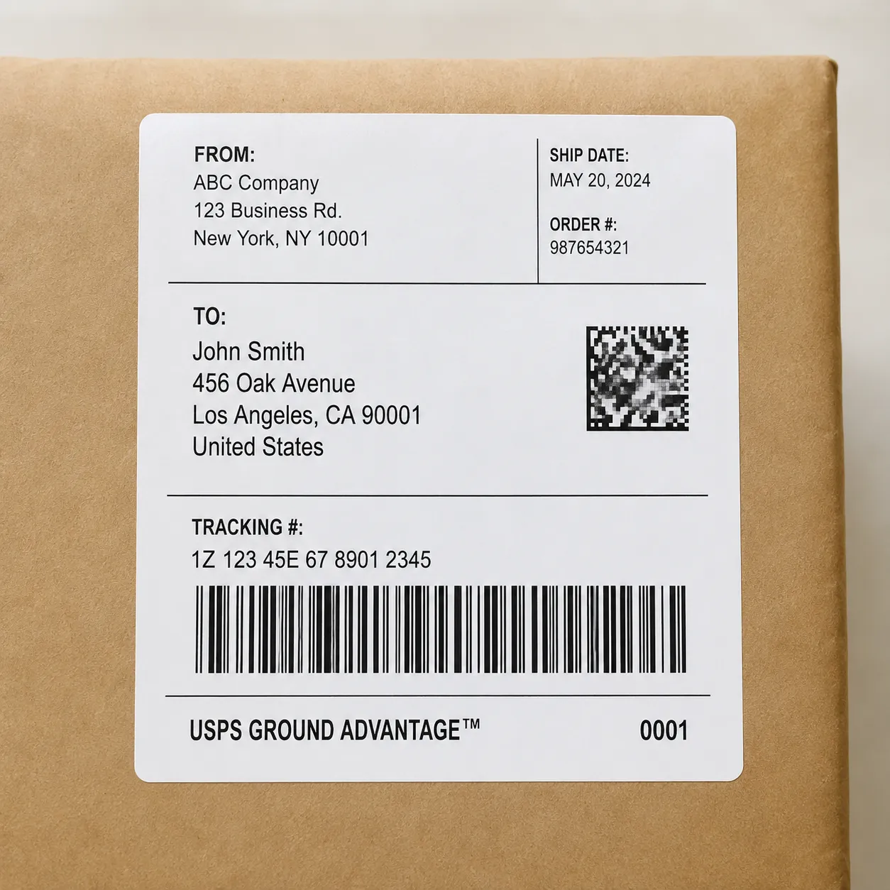 mail label
