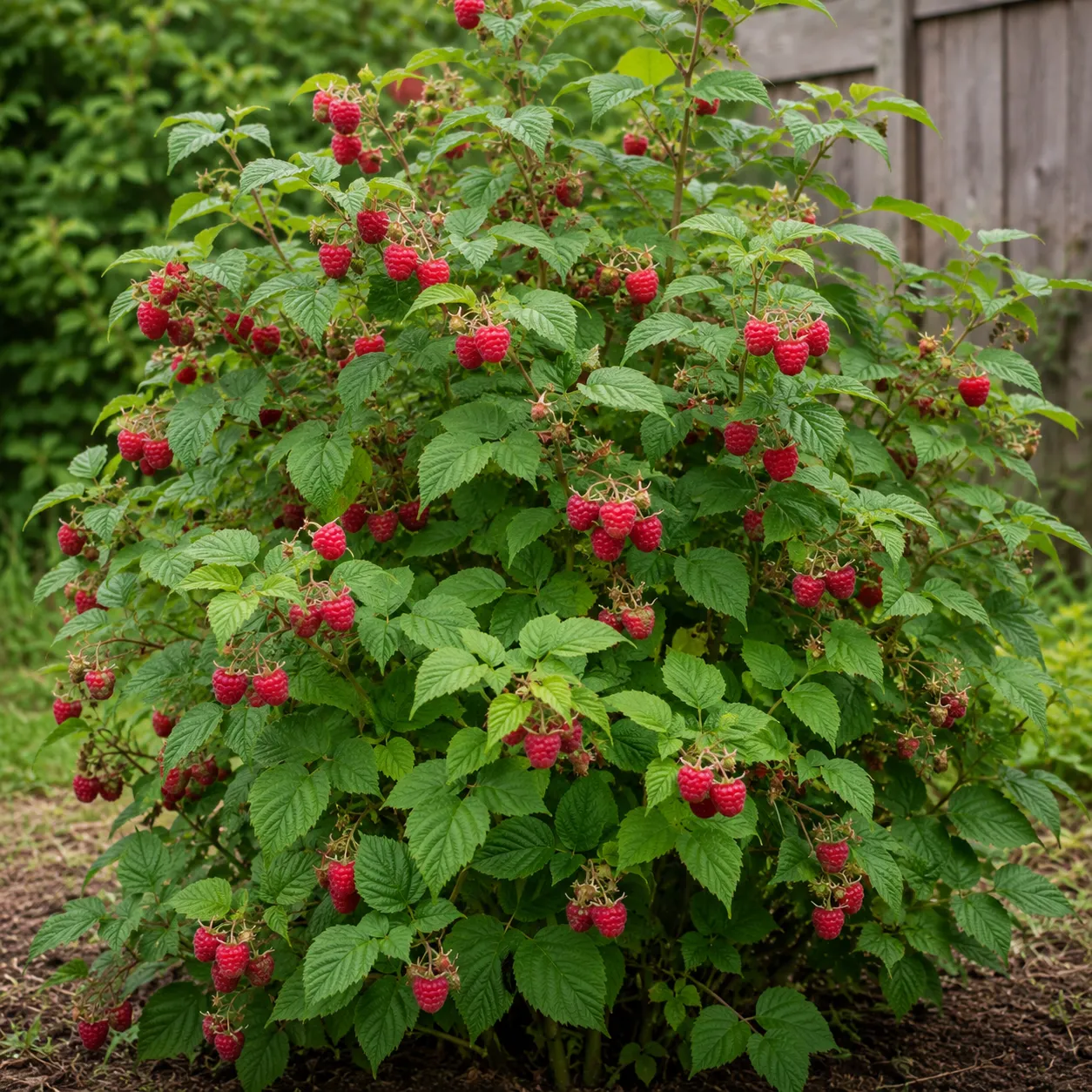 raspberry bush
