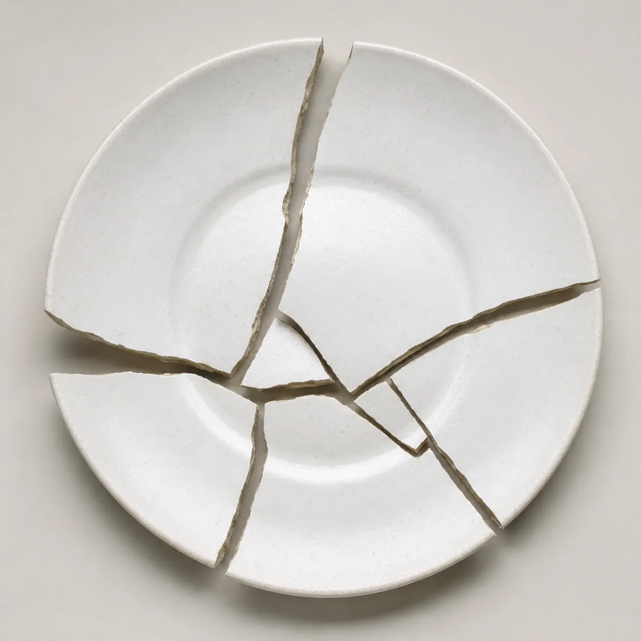 broken