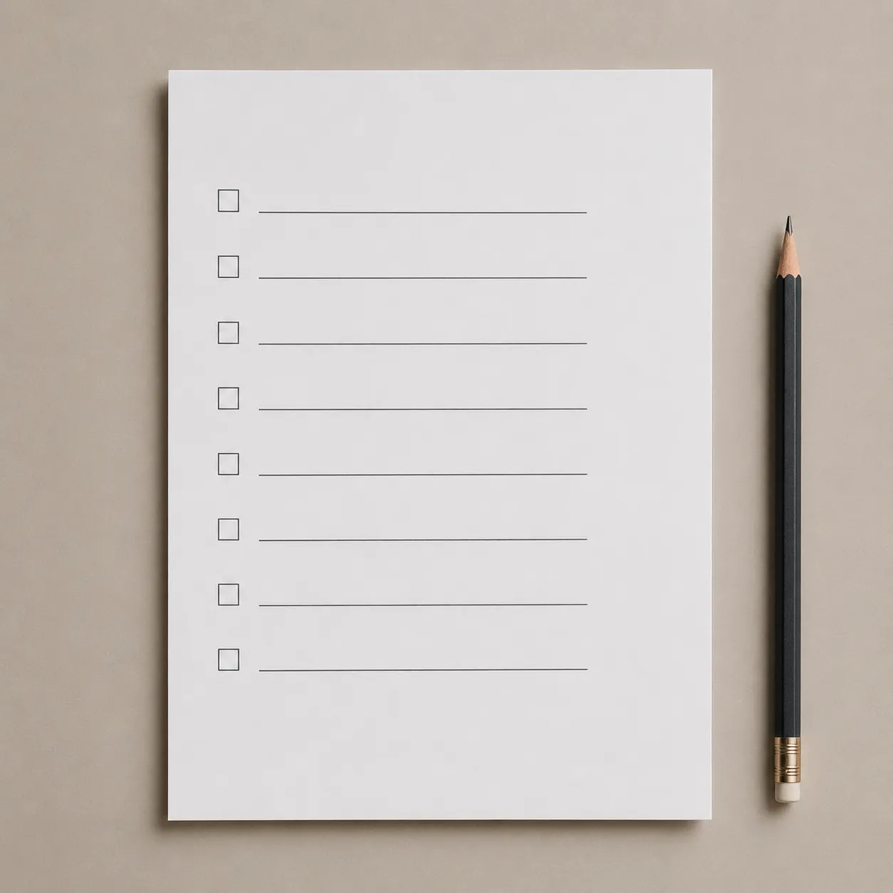 shopping list
