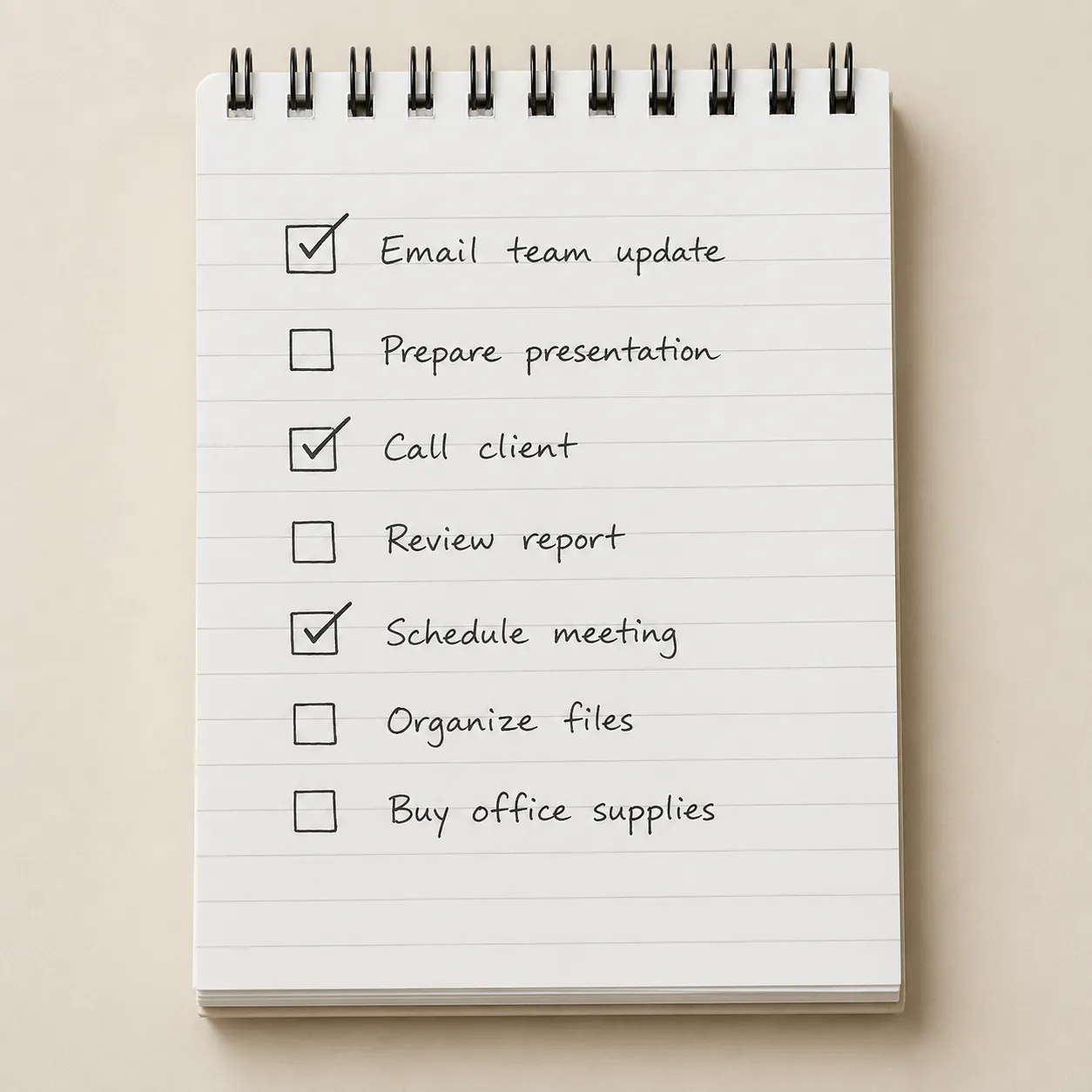 to-do list