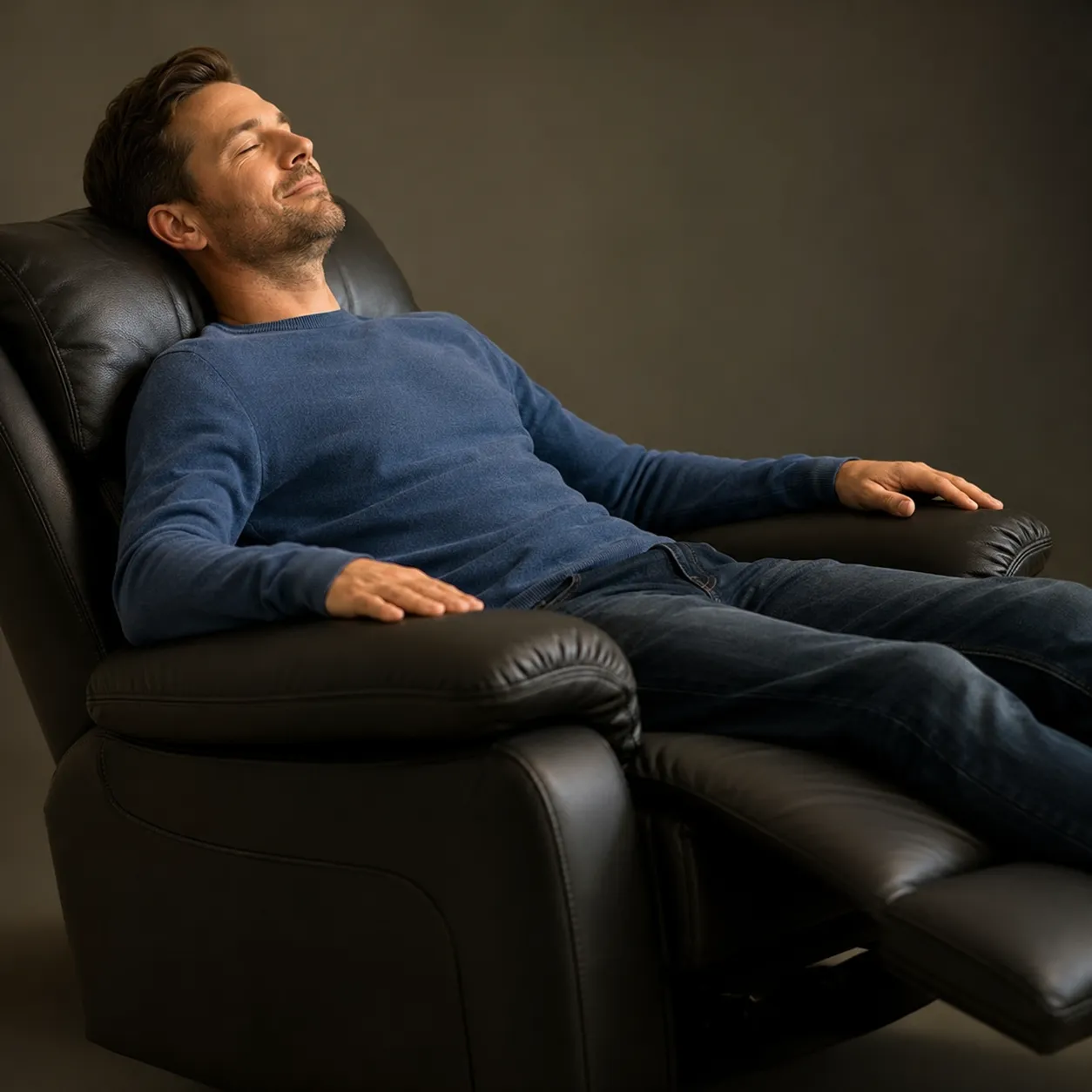 sit back