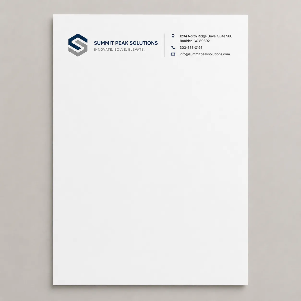 letterhead