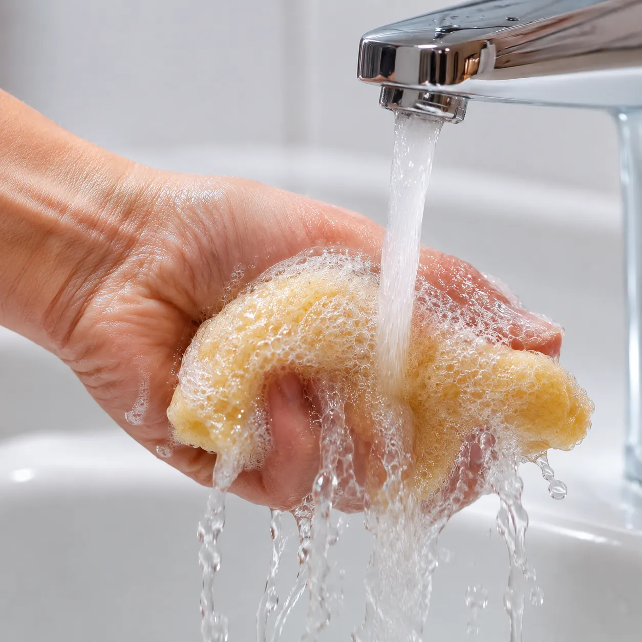rinsing