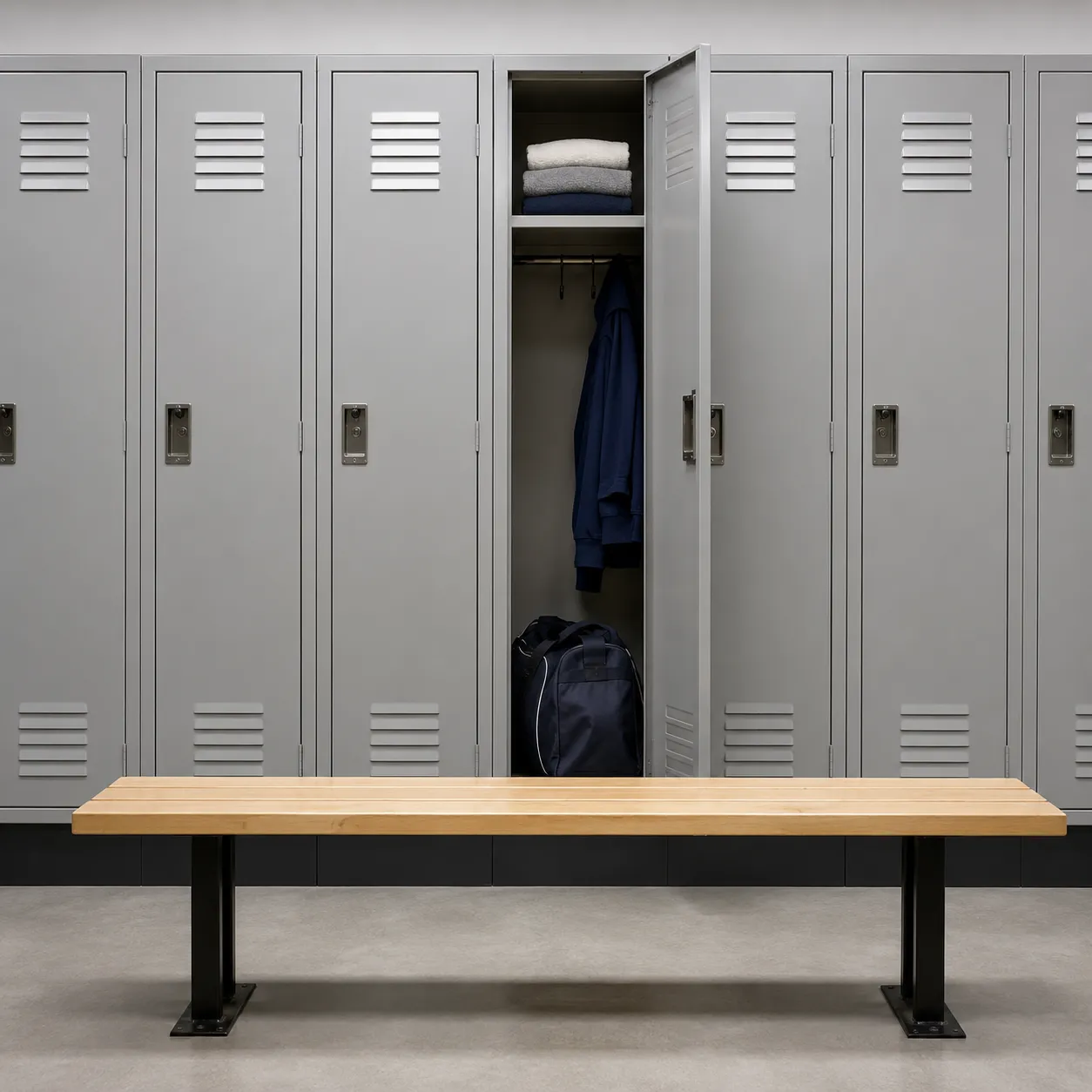 locker room