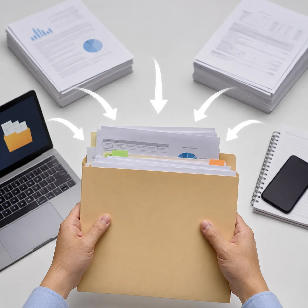 collect documents