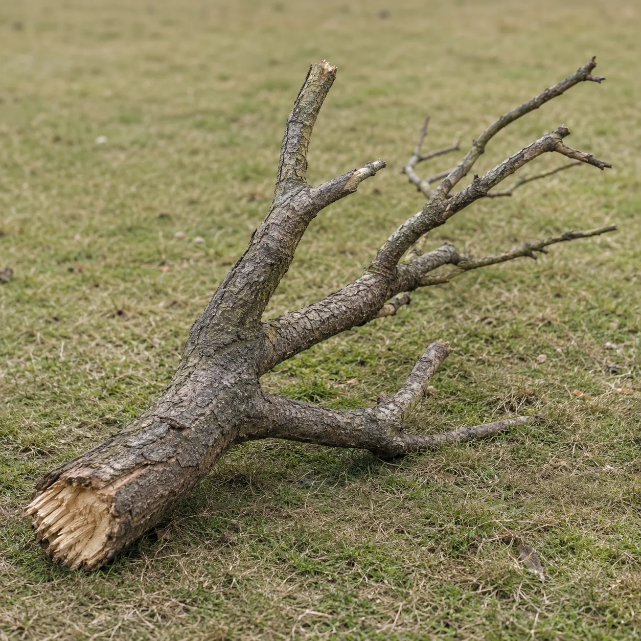 fallen branch
