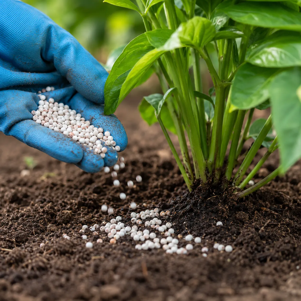 apply fertilizer