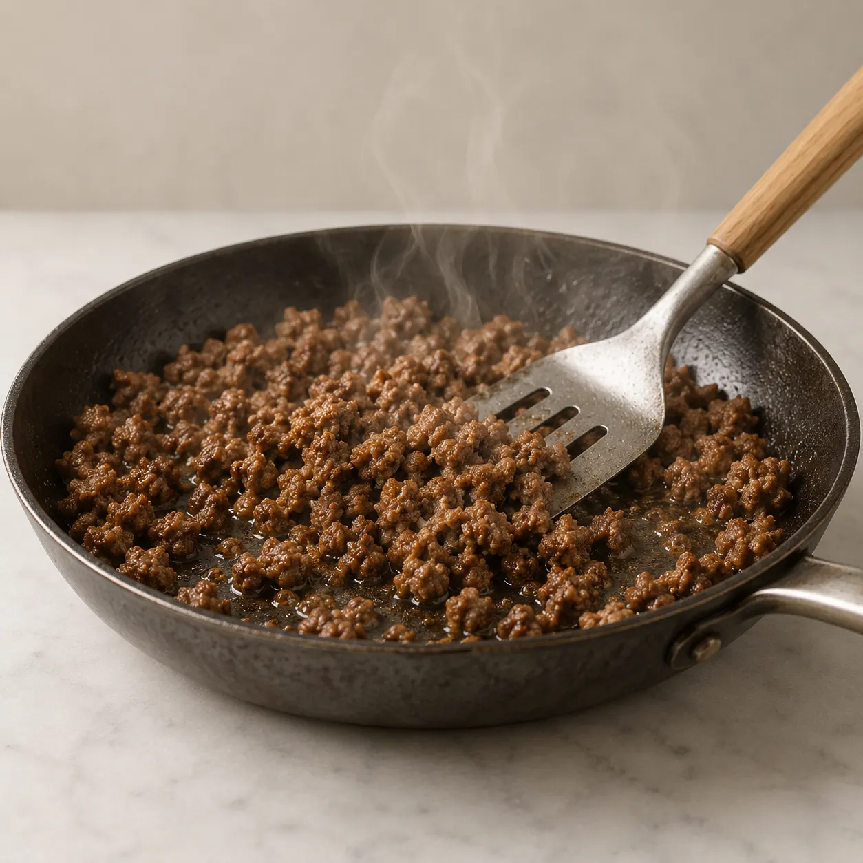 brown the meat