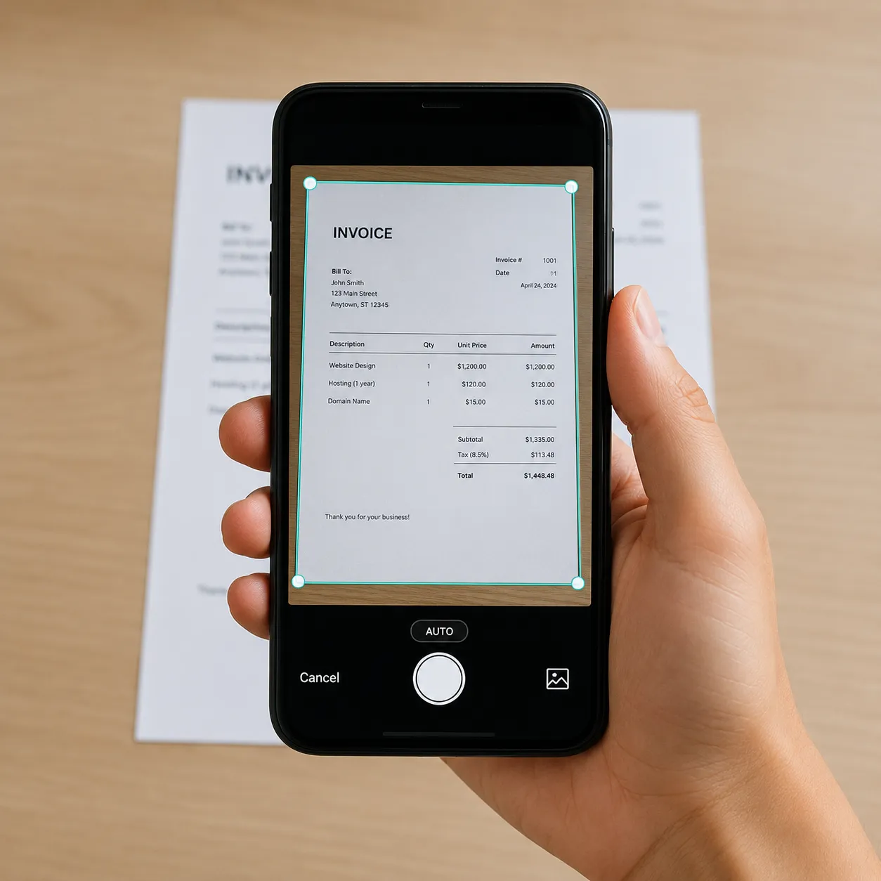 scan a document