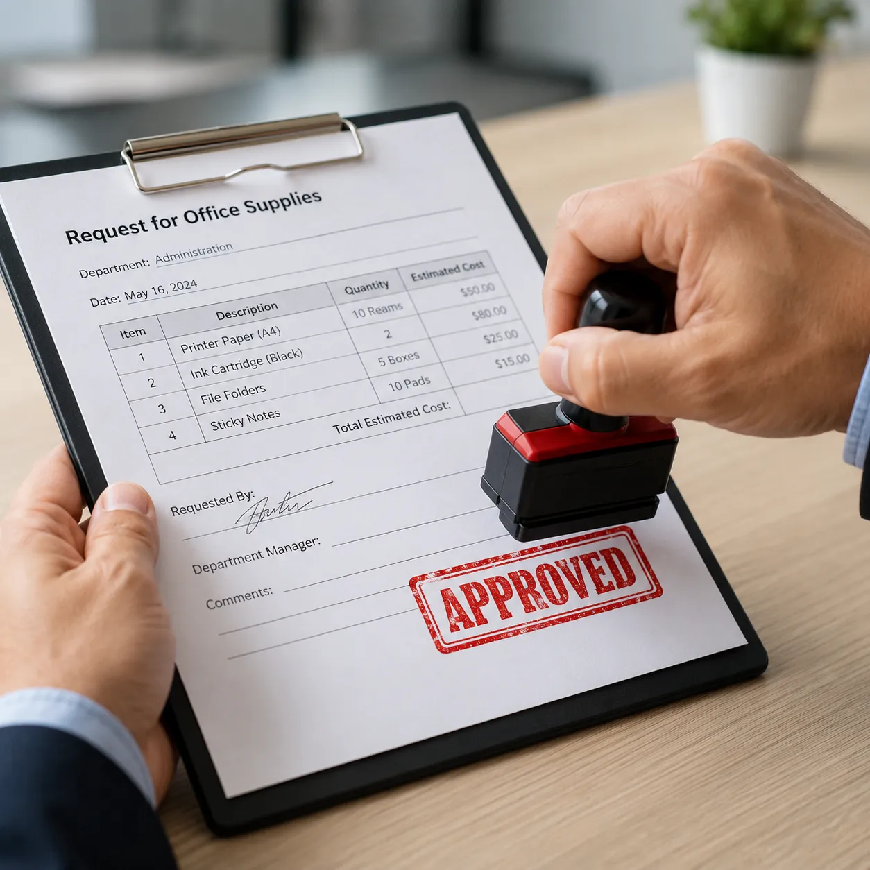 purchase approval