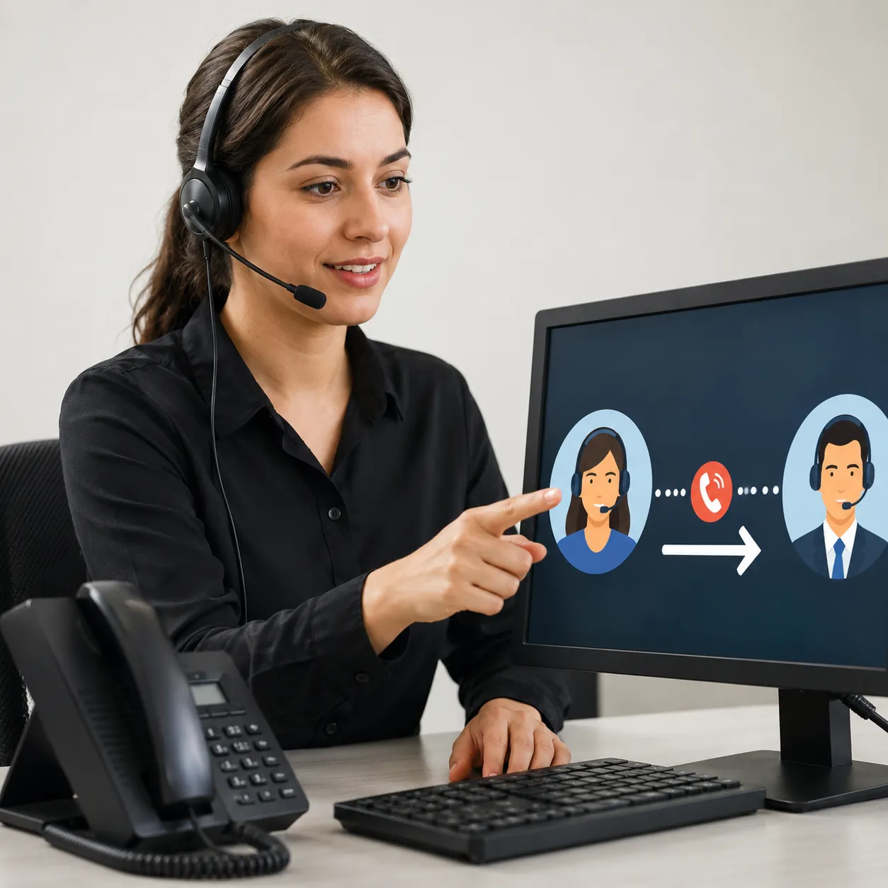 transfer a call