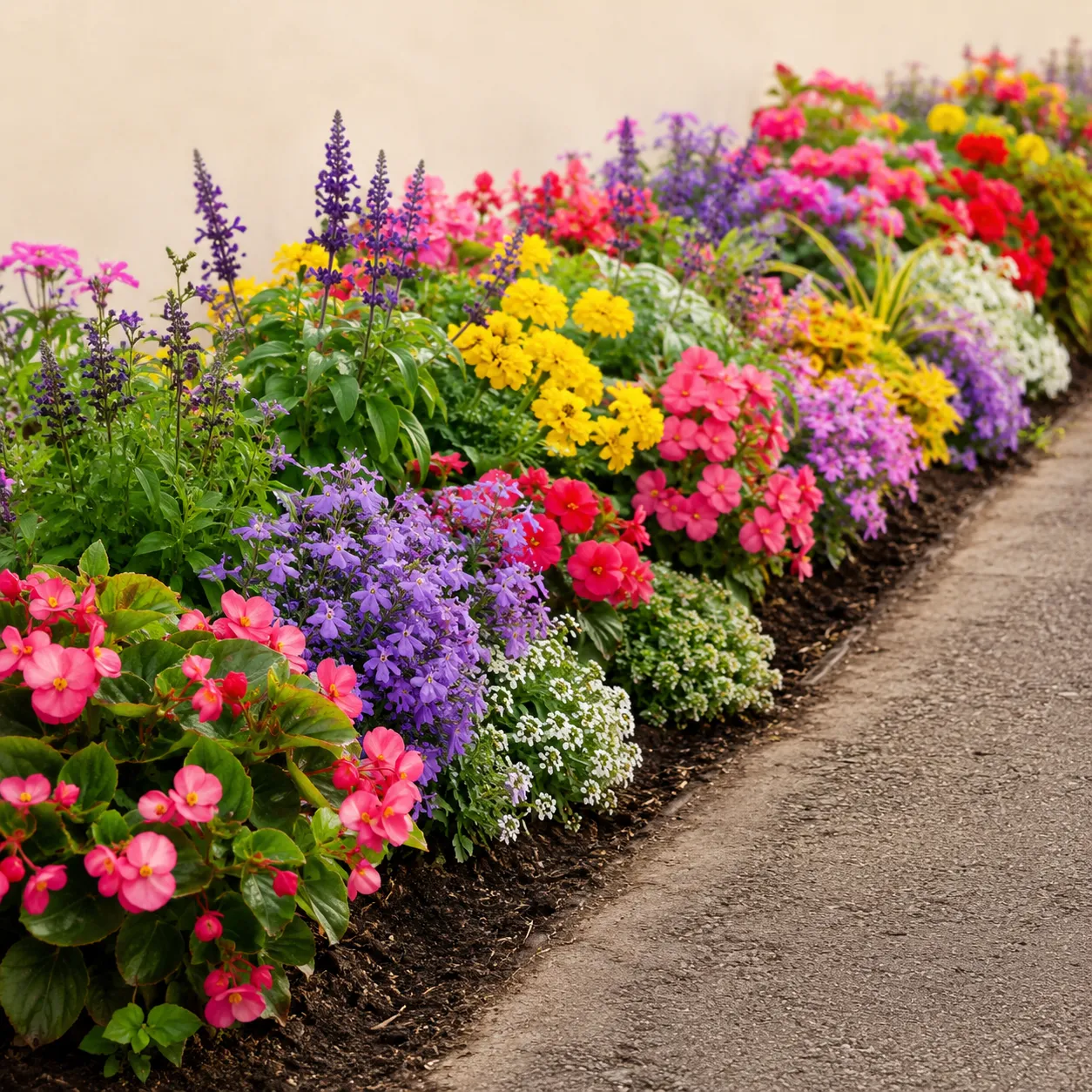 flower border