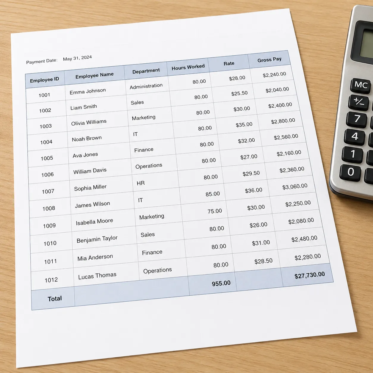 payroll
