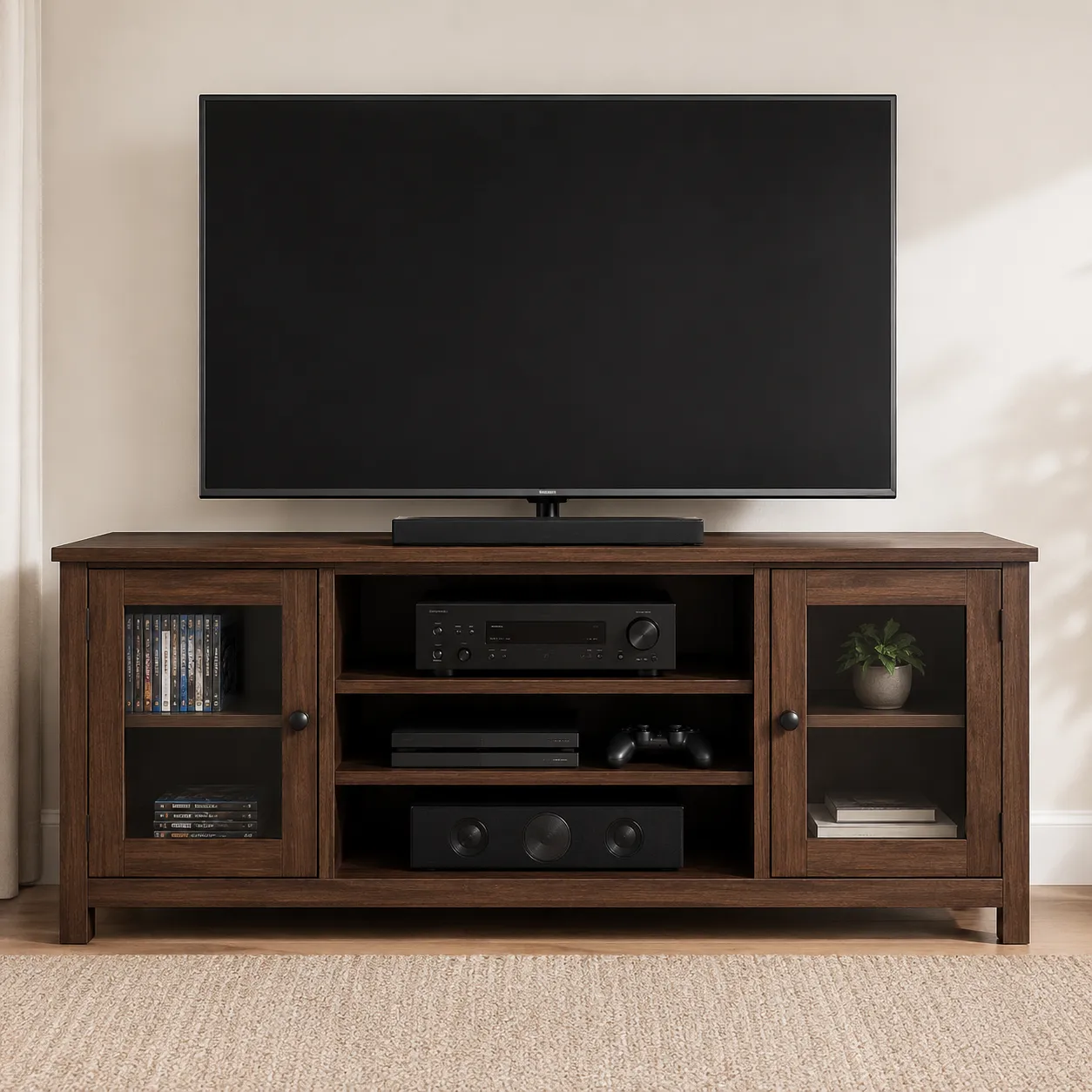 media cabinet