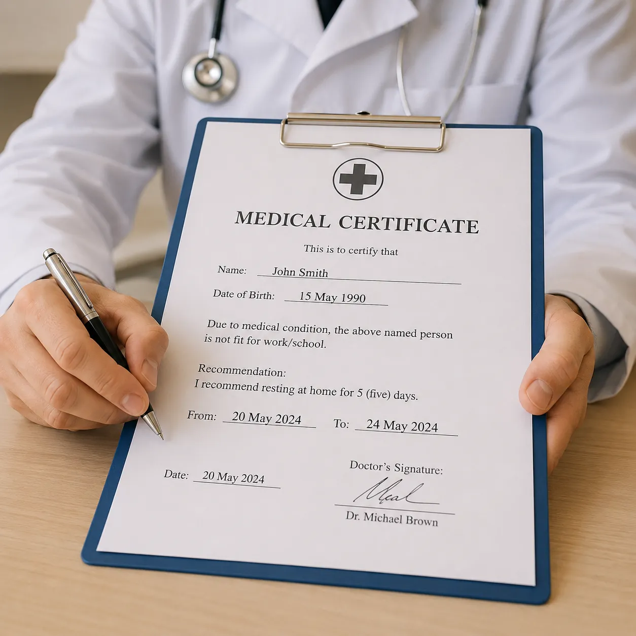 sick note