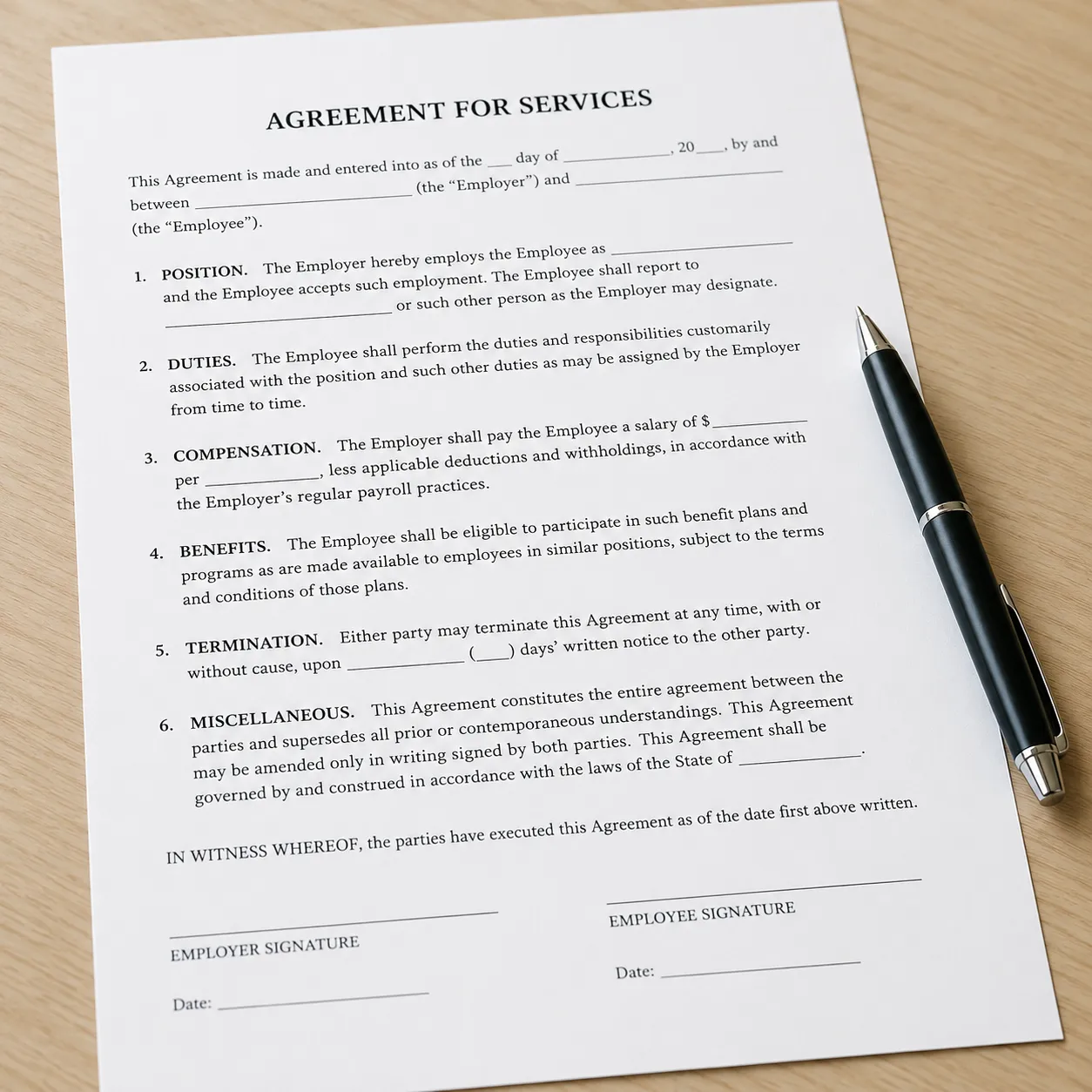 employment contract