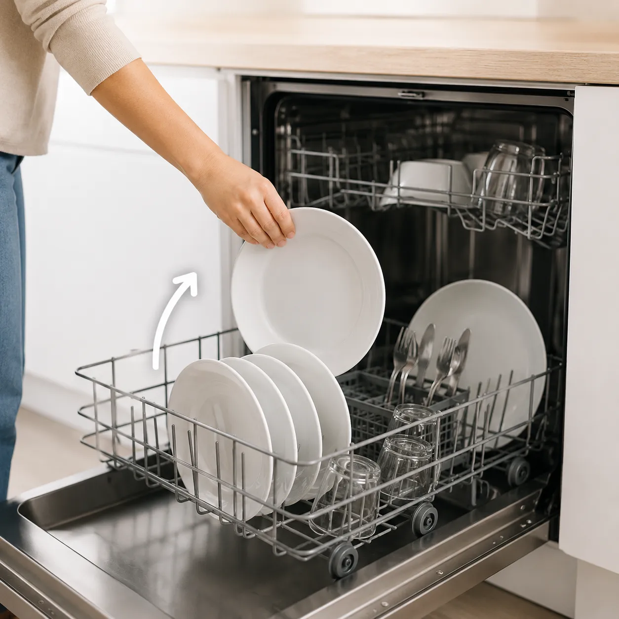 unload the dishwasher
