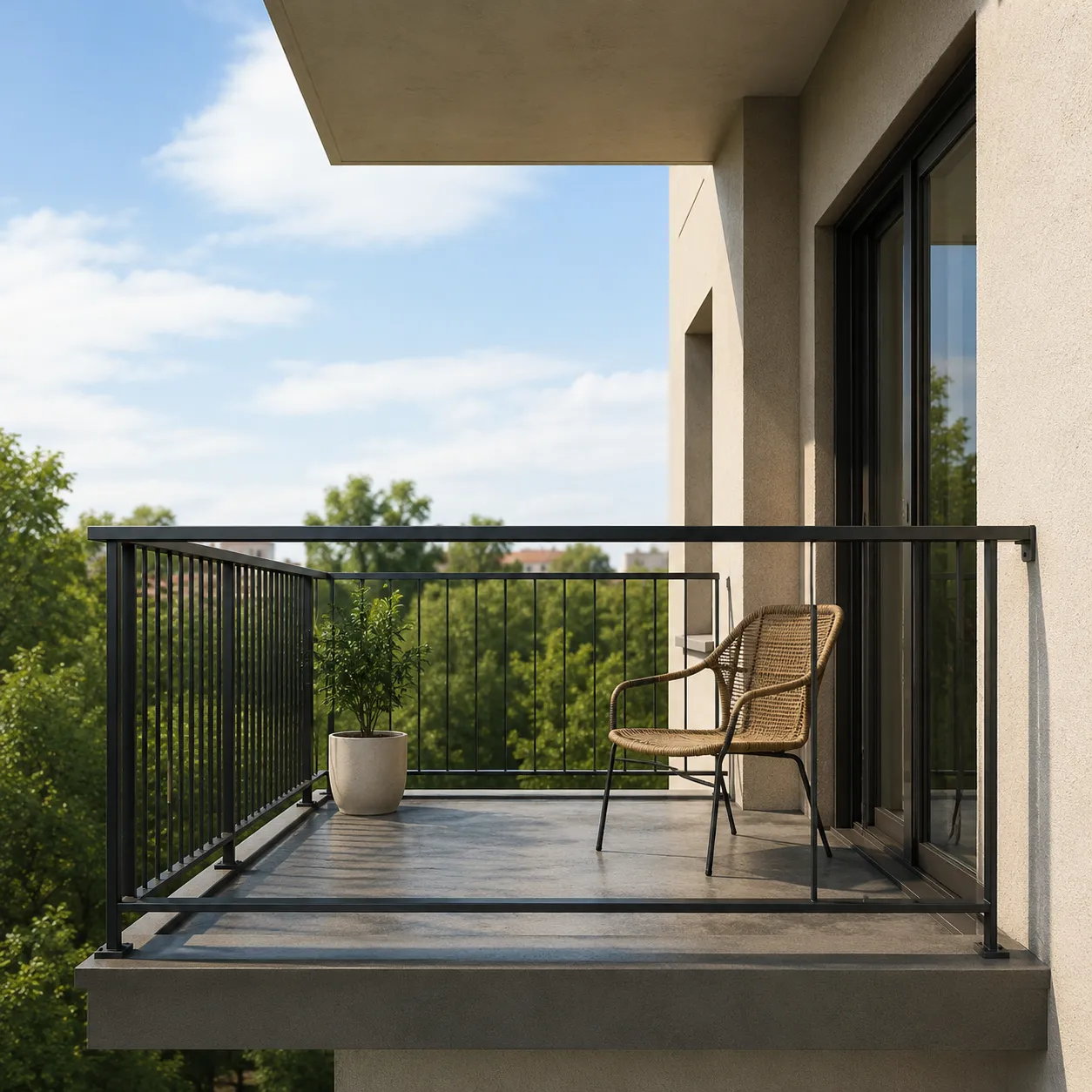 balcony space