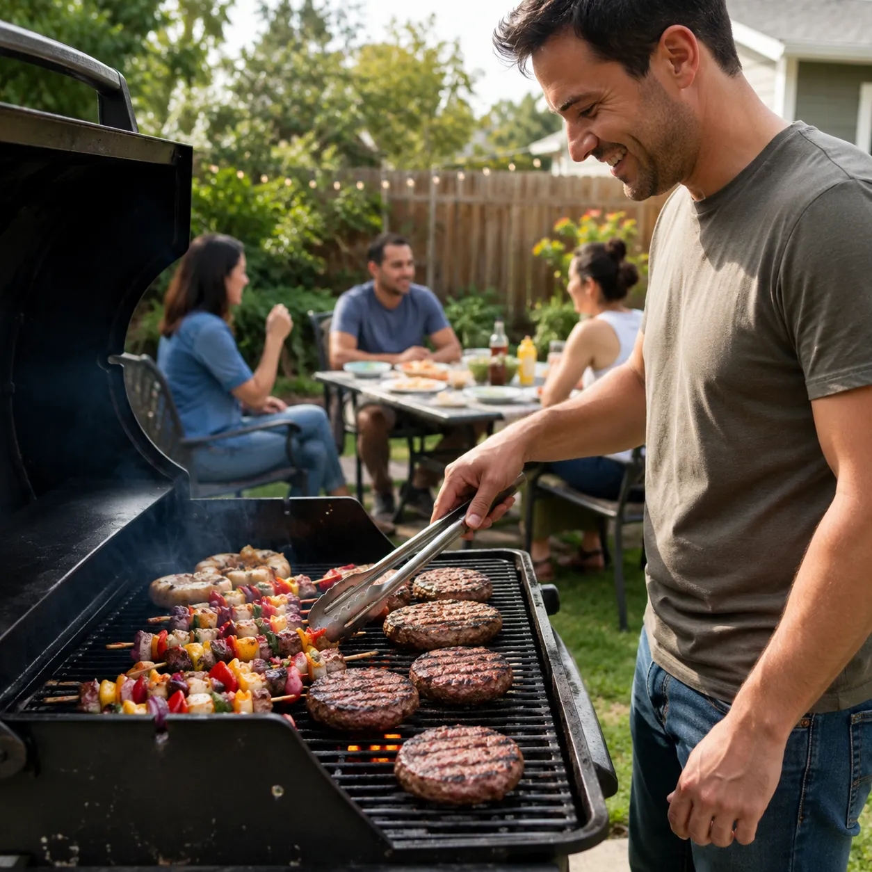 backyard barbecue