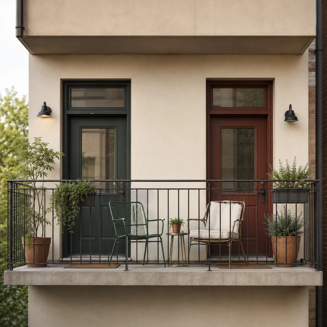 shared balcony
