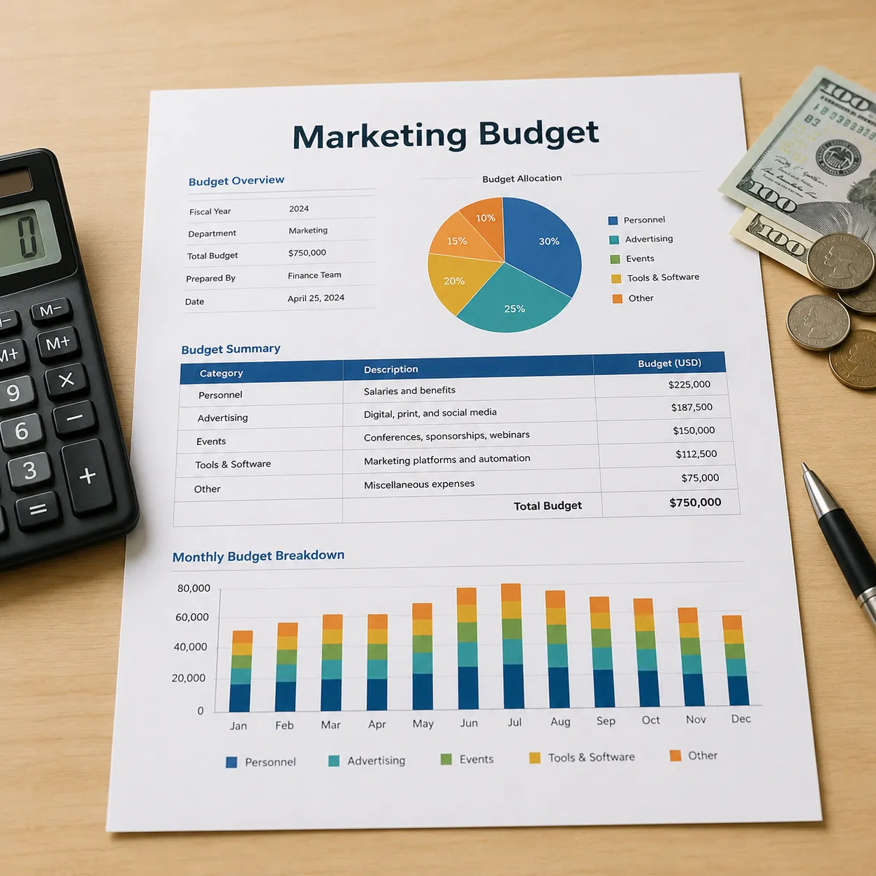 department budget