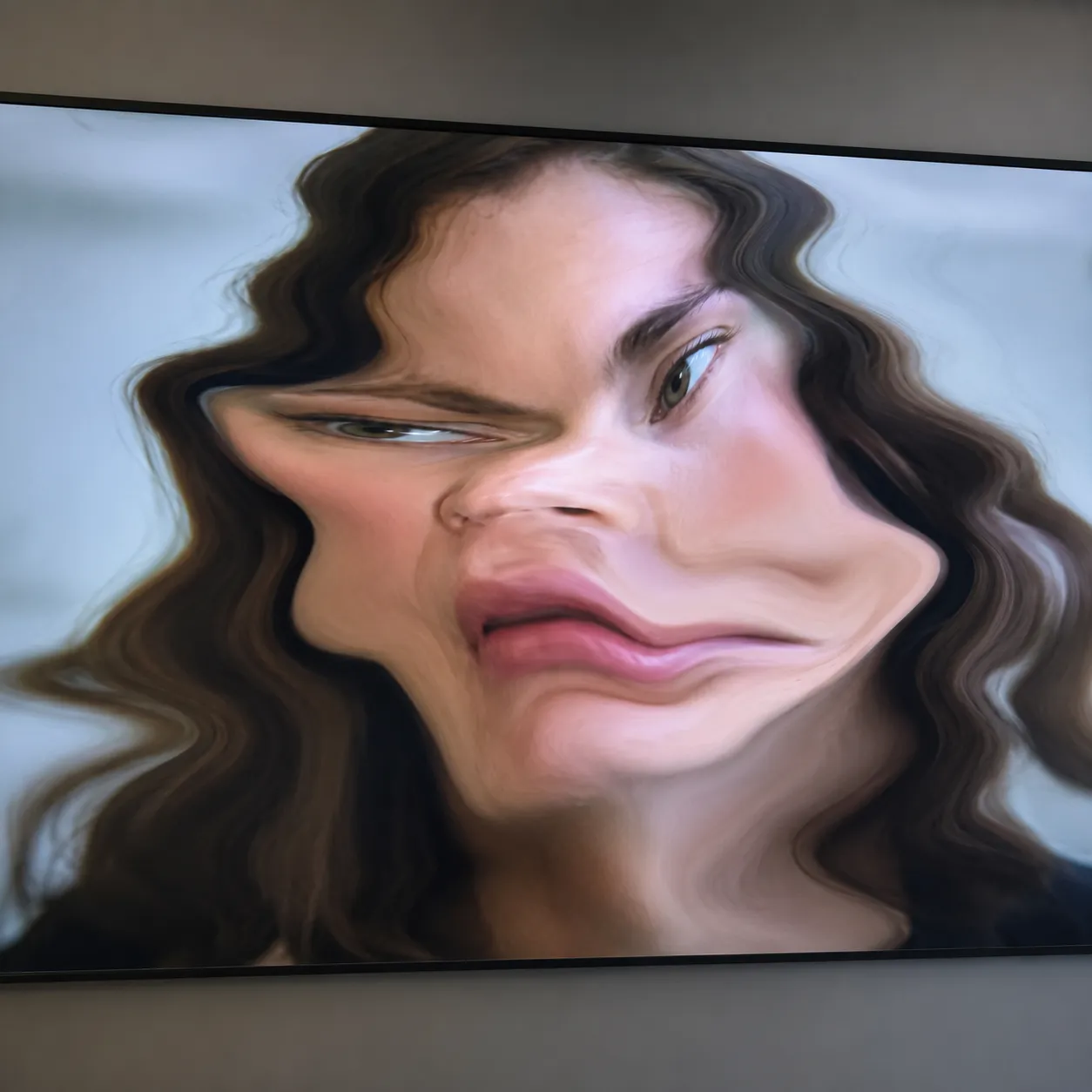 distorted