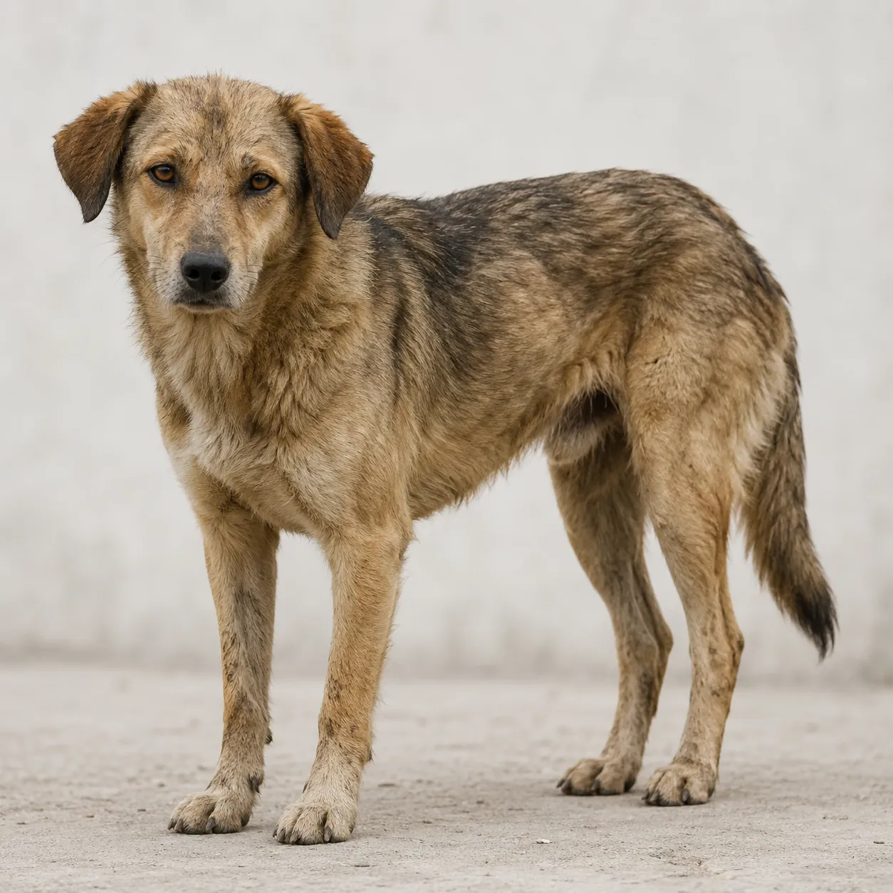 stray dog