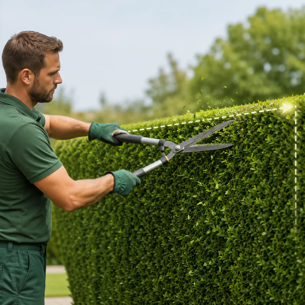 trim the hedge