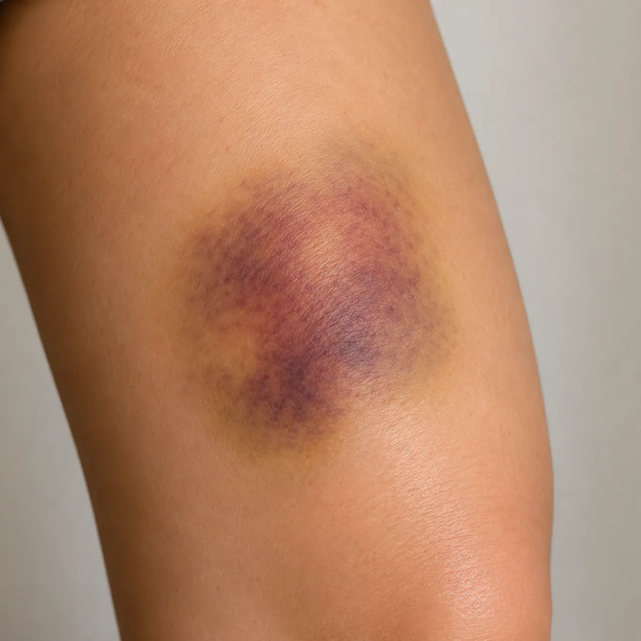 bruised