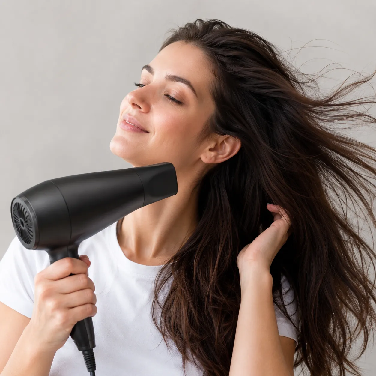 dry hair