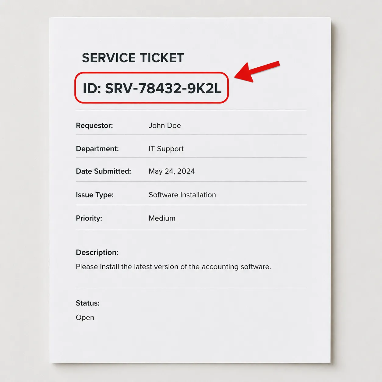 case number