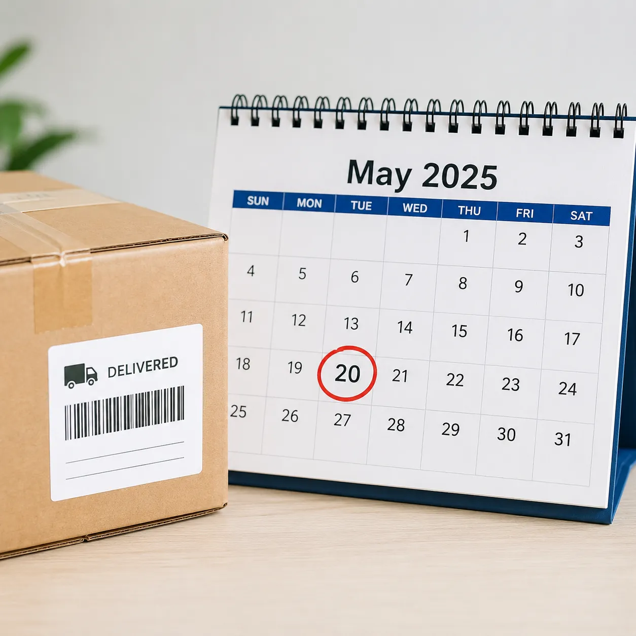 delivery date