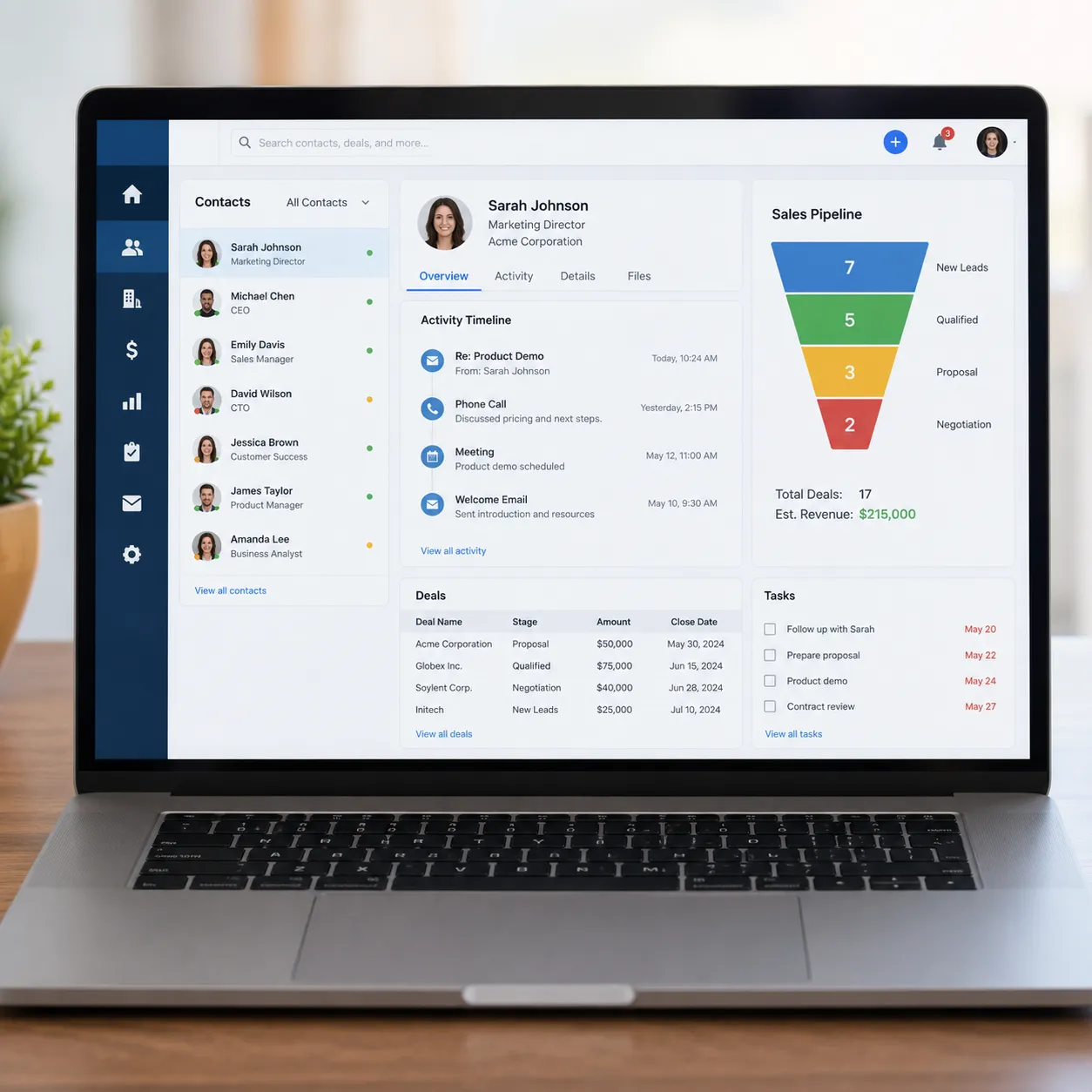 CRM system