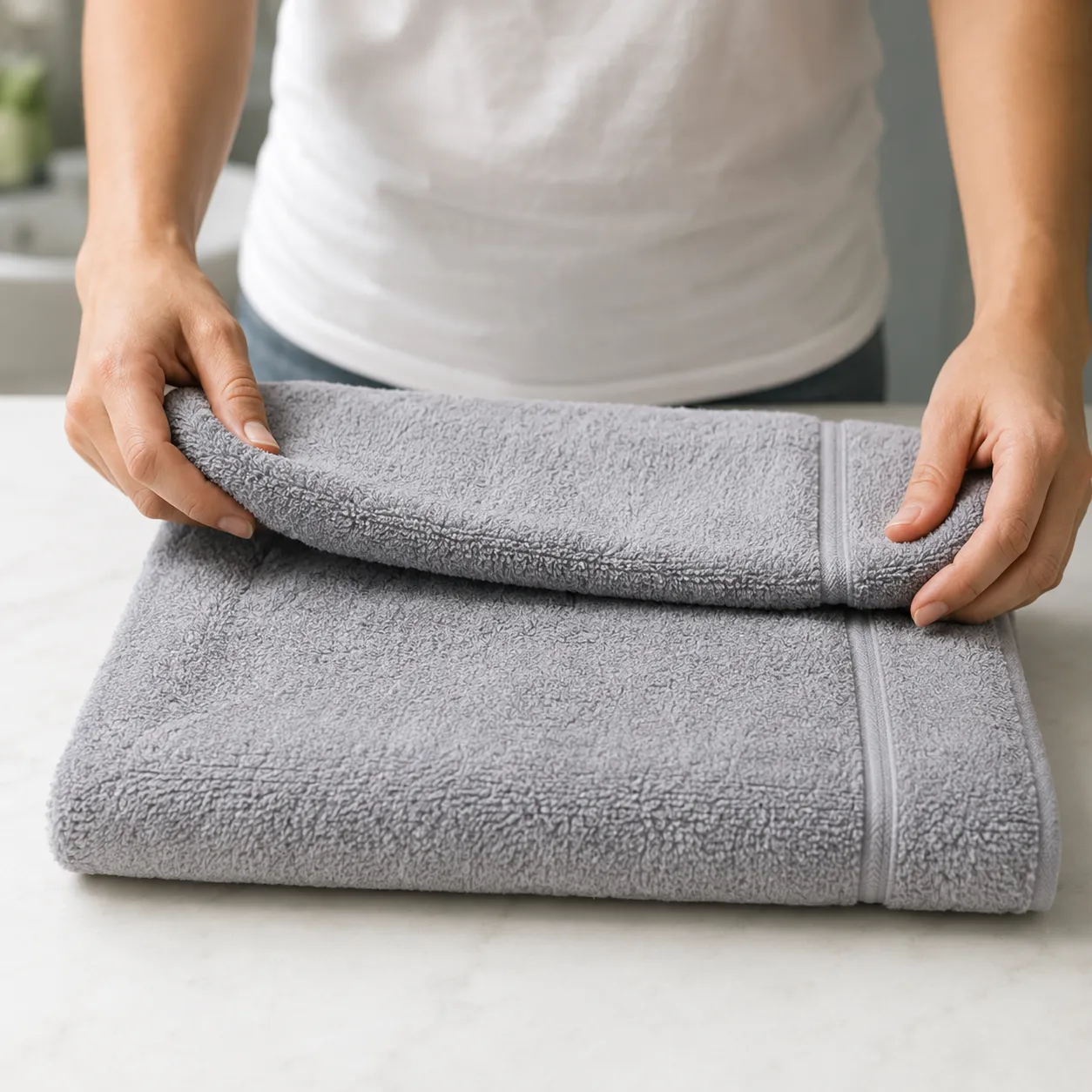 fold a towel