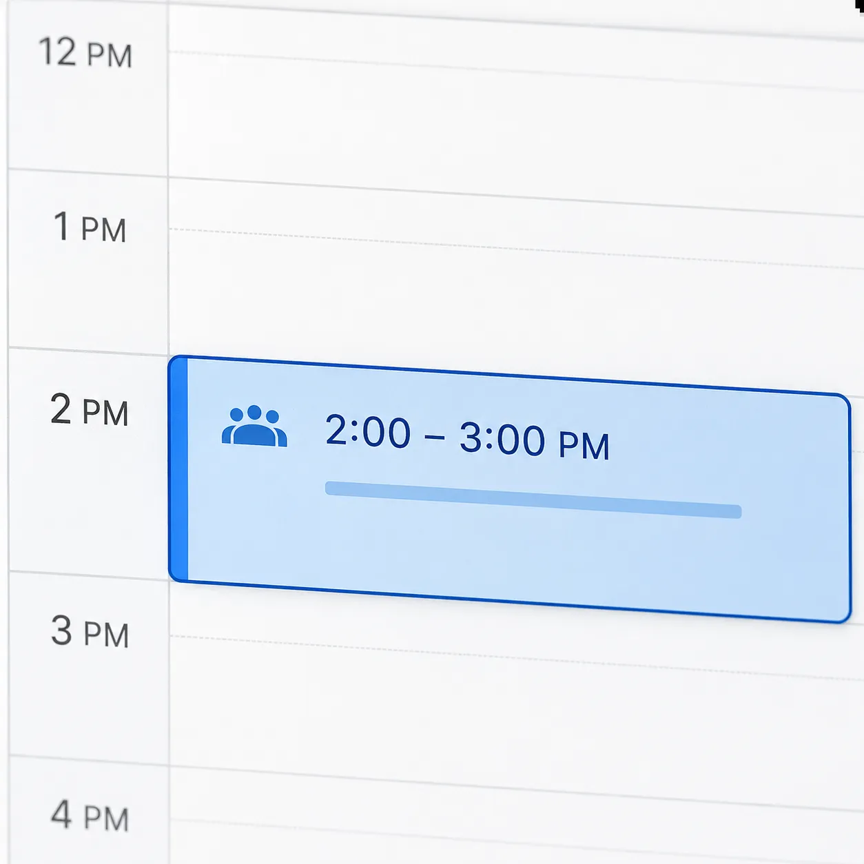 time slot