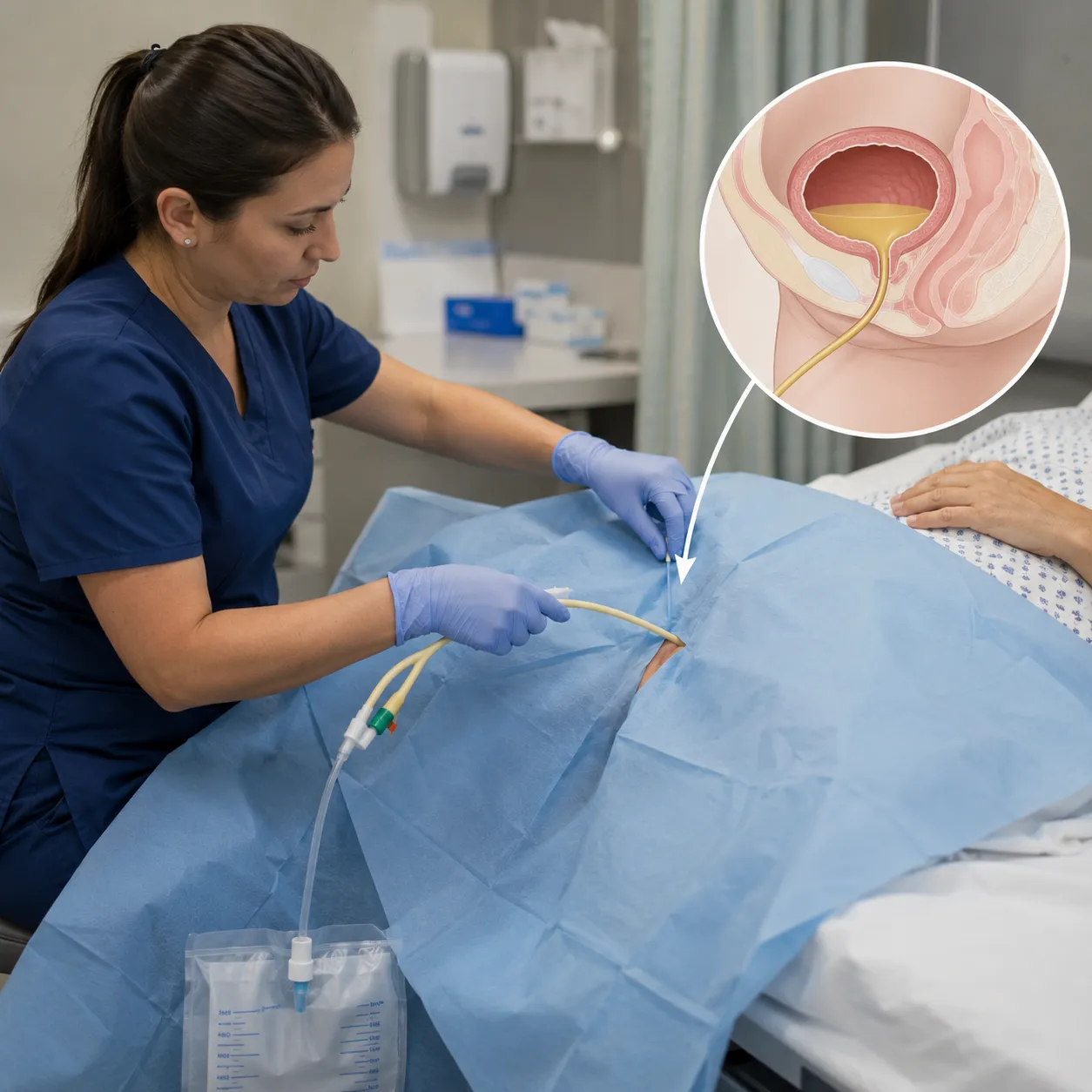catheterize