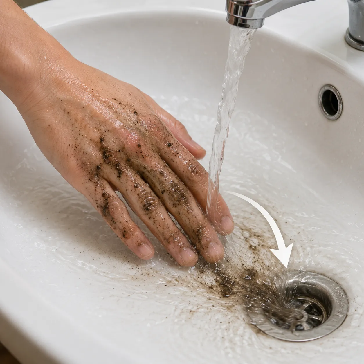 wash away