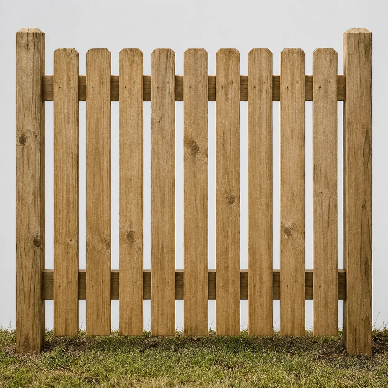 wooden fence