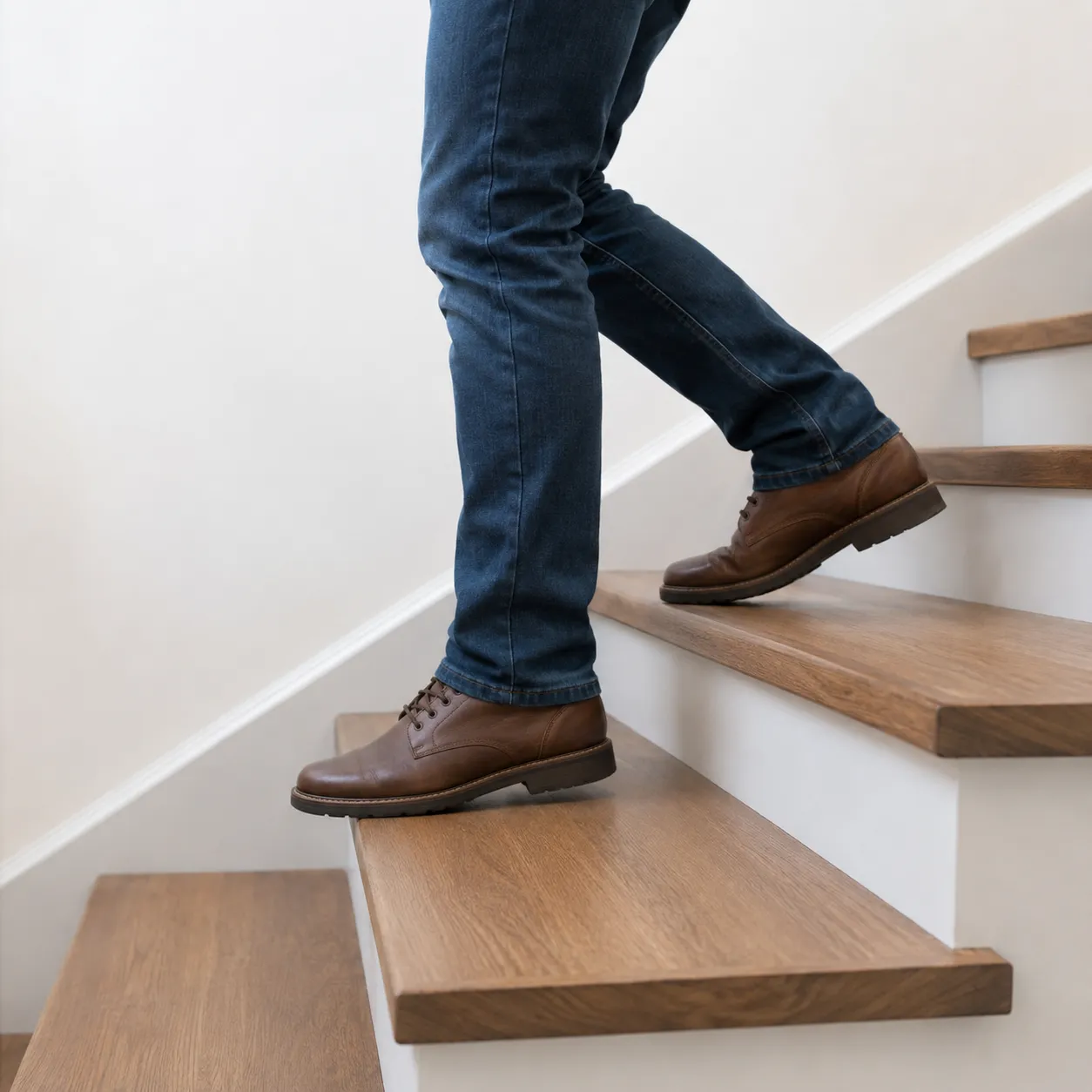 walk downstairs