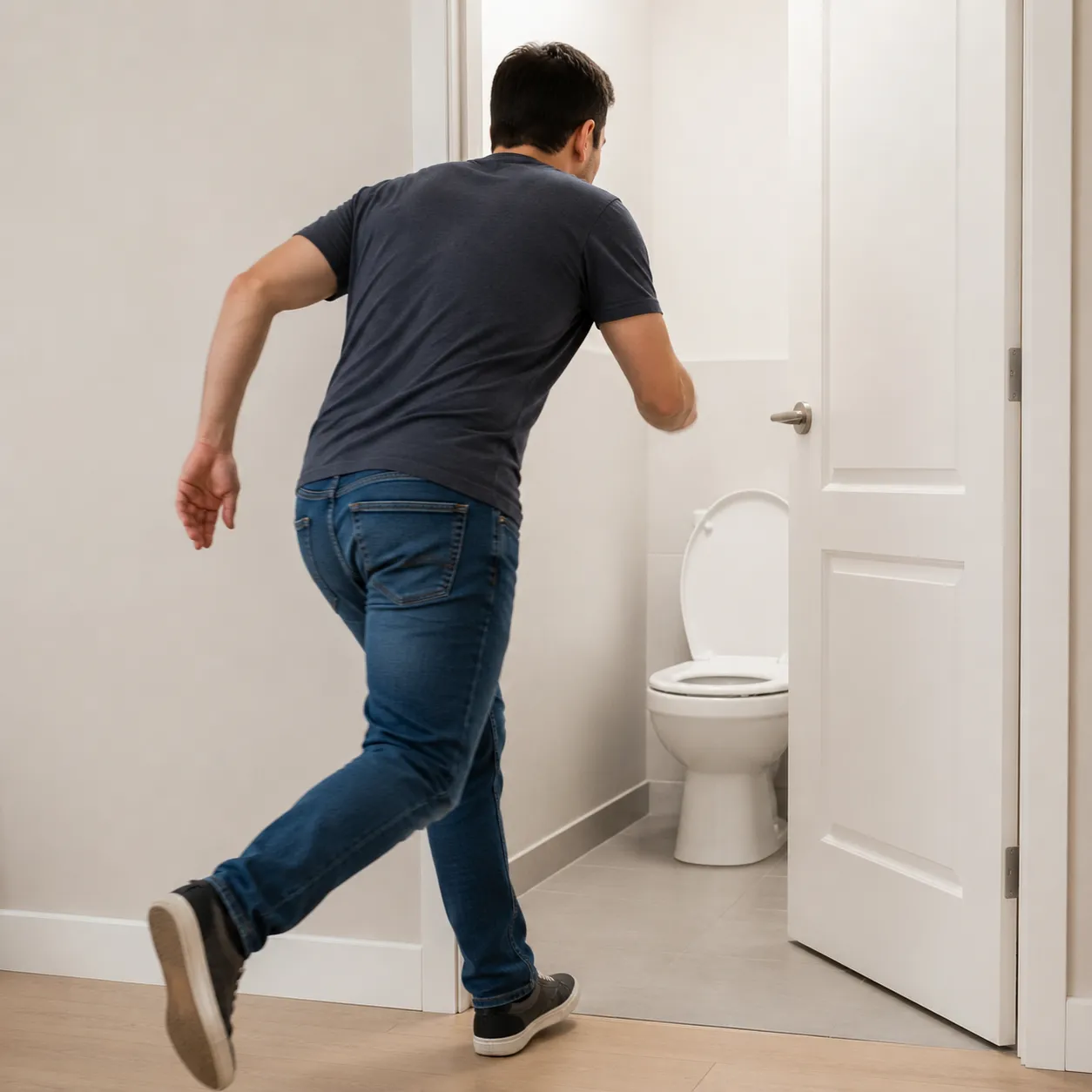 toilet break