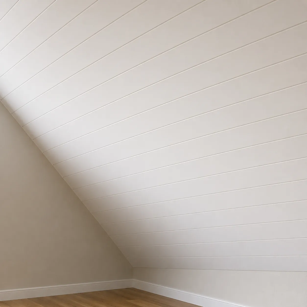 sloped ceiling