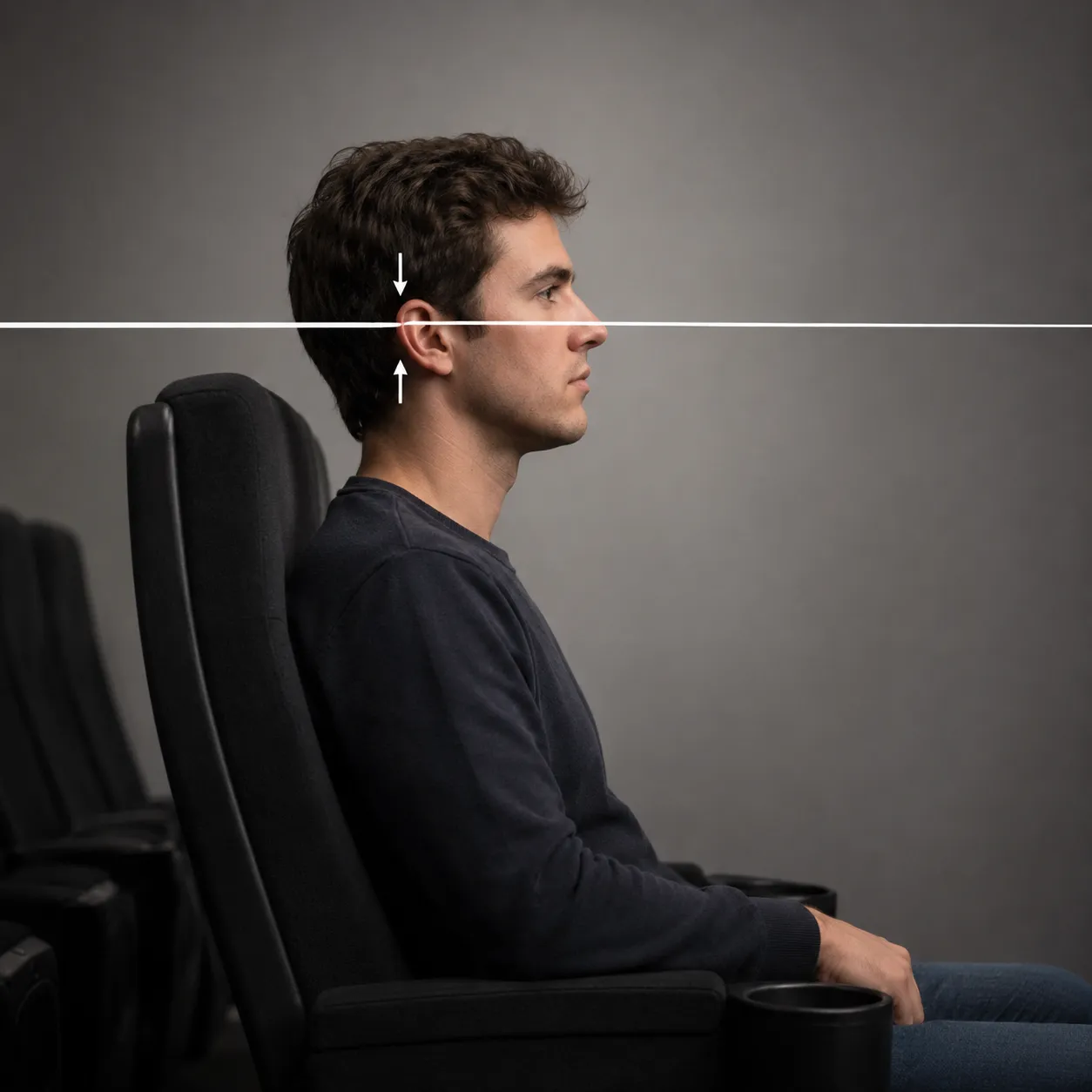 ear level