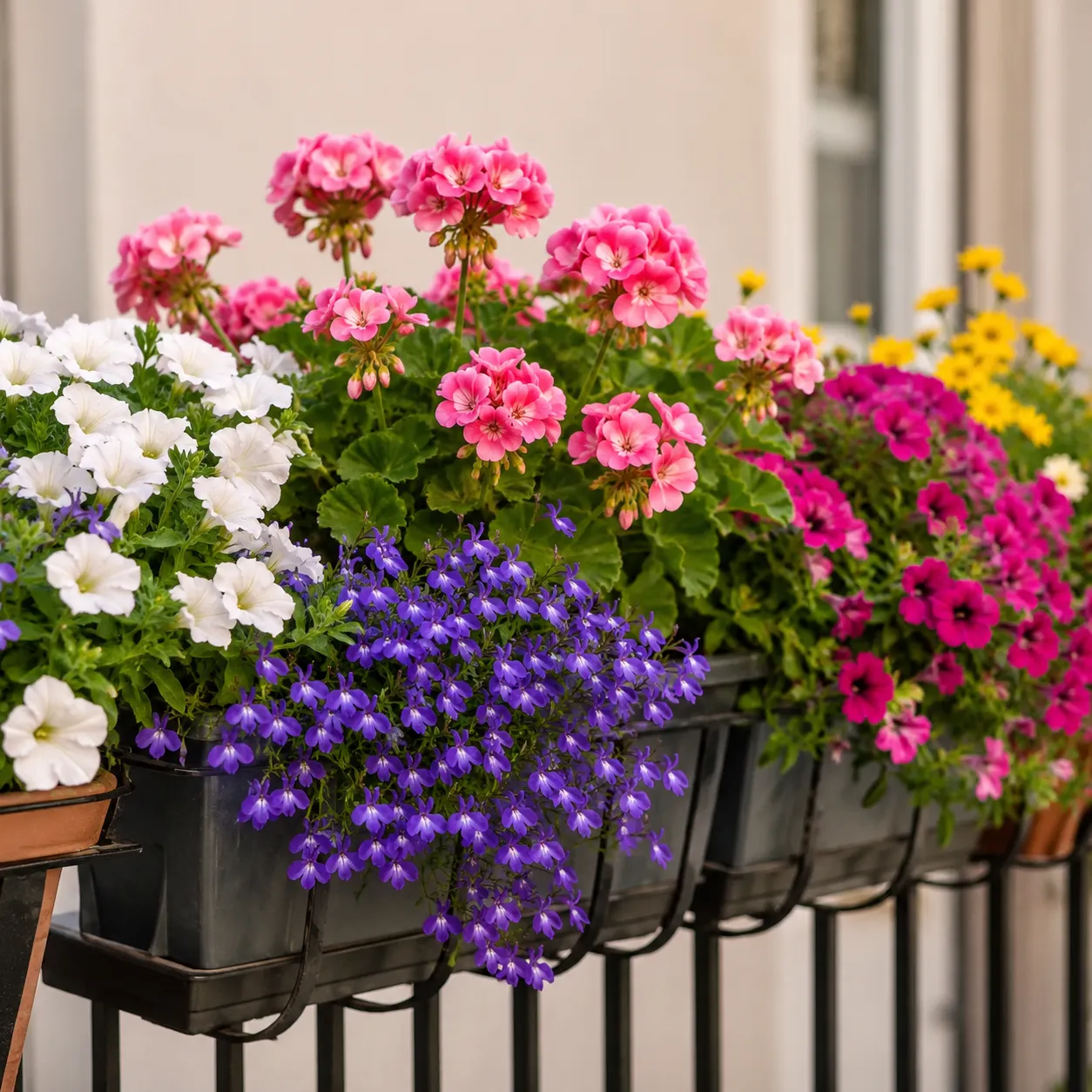 balcony flowers