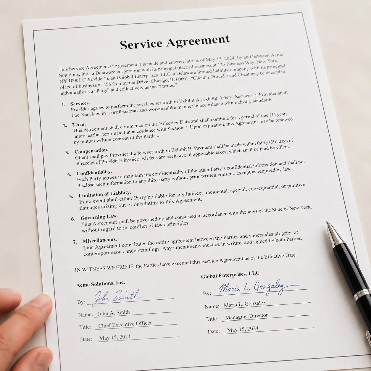 contract