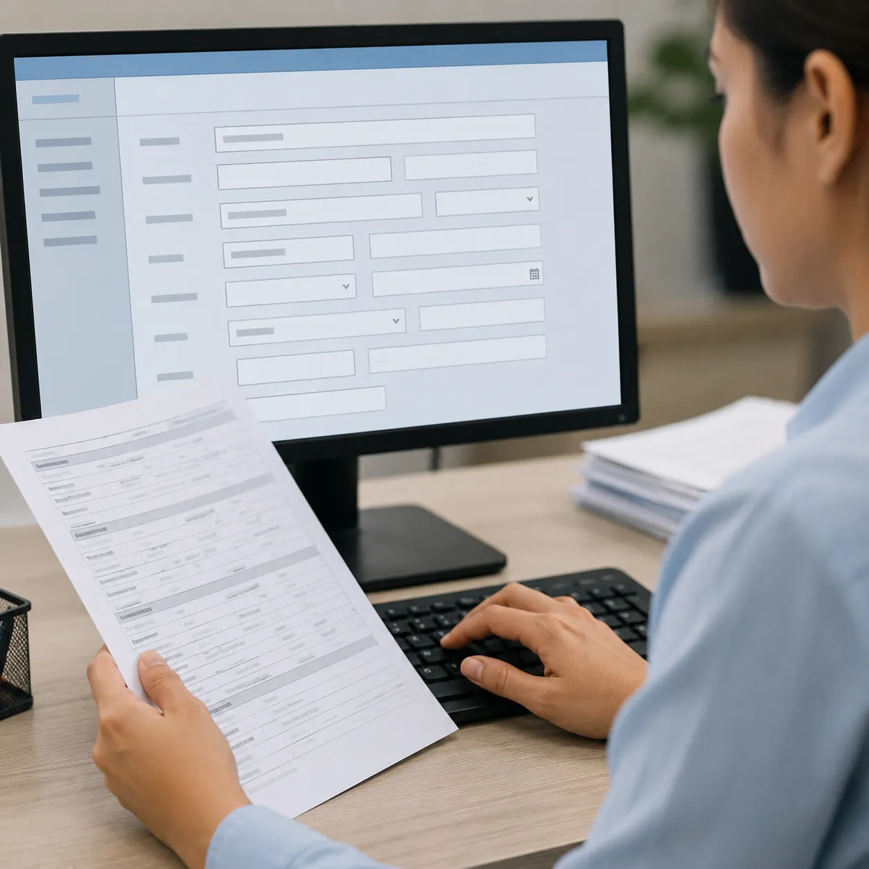 data entry