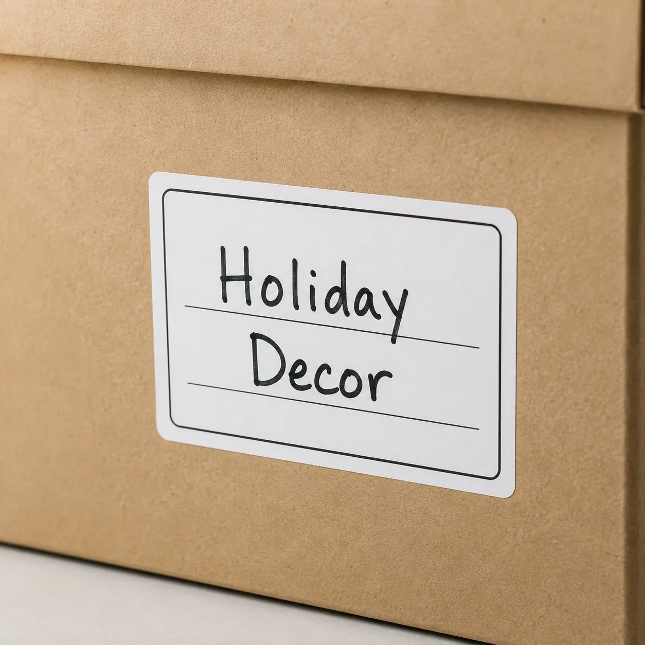 storage label